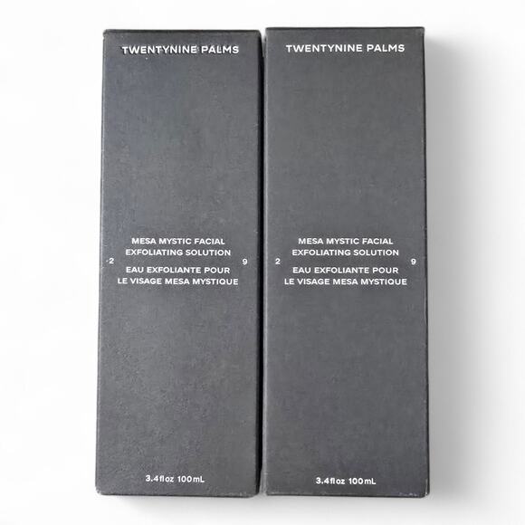 Bundle of 2 Twentynine Palms Mesa Mystic Facial Exfoliating Solution $120 RETAIL - Picture 1 of 6